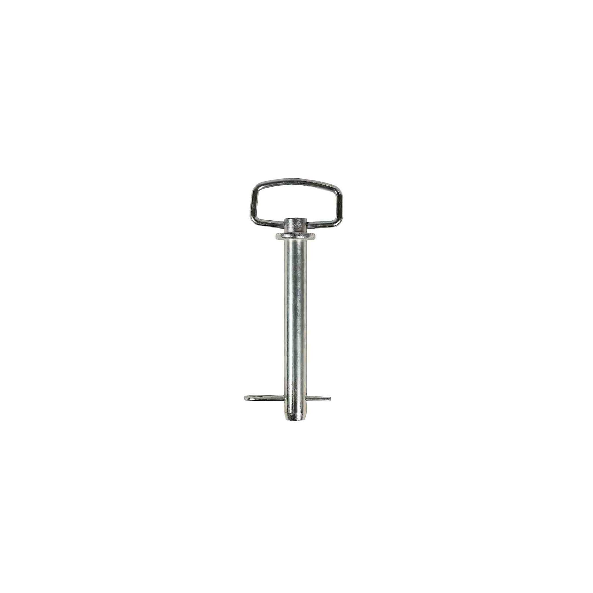 BulletProof Hitches Pin — 1in. x 6.5in., Hardened Steel, Zinc Coated, Model# BP1INPIN